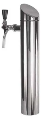 Image de Colonne à bière - Modèle Tower, poli, 1 ligne