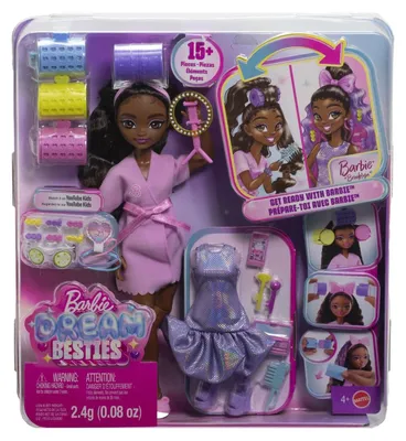 Immagine prodotto di Barbie Dream Besties - Bambola Brooklyn con accessori di moda