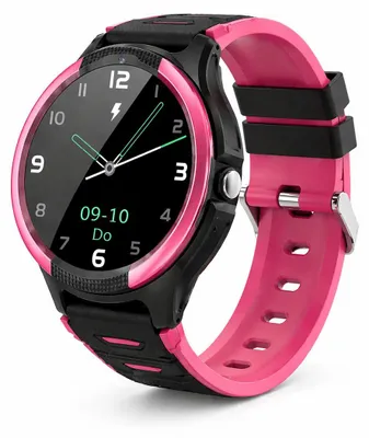 Produktbild von Seniorenuhr NC120S 4G mit Sturzerkennung, Vitalmessung & GPS-Tracking – Berry Metallic
