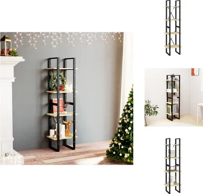 Obrázek produktu pro vidaXL Knihovna 4 police 40x30x140 cm masiv borovice - Knihovny a regály