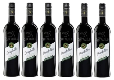 Image de Rotwild Dornfelder demi-sec Arômes de fruits fins 750ml 6er Pack