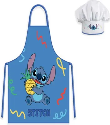 Produktbild von Küchenschürze + Mütze Lilo & Stitch