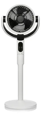 Produktbild von Cloer FA2001 Standventilator & Tischventilator leise, Fernbedienung, 12 Stufen, Schlafmodus 23dB, Ventilator mit Oszillation 60° 90° 120°, Timer