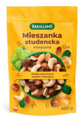 Obrázek produktu pro Bakalland Mieszanka studencka klasyczna 400 g