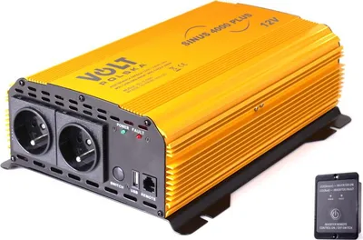 Produktbild von Wechselrichter VOLT POLSKA SINUS PLUS 4000, 12V / 230V, 2000/4000W