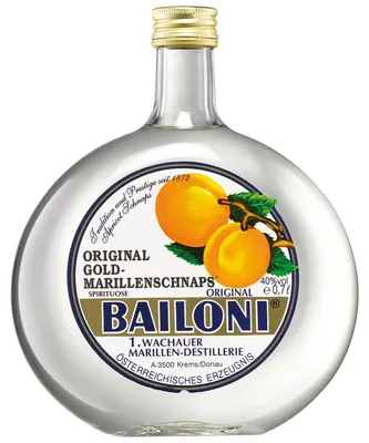 Image de Eau-de-vie d'abricot Bailoni 40