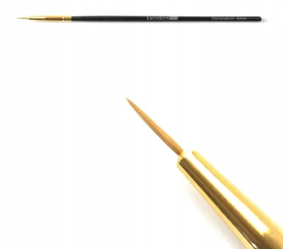 Produktbild von Excellent Pro Pinsel für Nailart 9mm schwarz