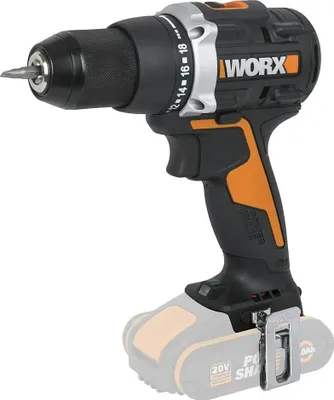 Obrázok produktu pre Akumulátorový vŕtací skrutkovač WORX PowerShare 20V WX102.9, 2 Ah, 60 Nm, BEZ BATÉRIE