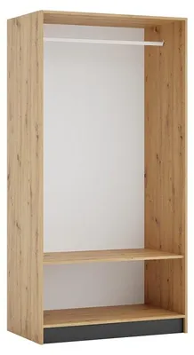Produktbild von Kondela Korpus für Kleiderschrank Kreo 100 - Eiche Artisan
