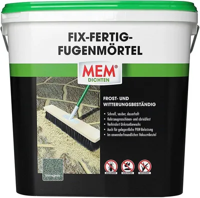 Produktbild von MEM Fix-Fertig-Fugenmörtel 25 Kg Farbton Steingrau