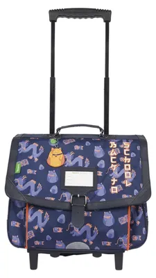 Zdjęcie produktu dla Wózek na plecak Tann's Cartable, kolor niebieski, 38 cm