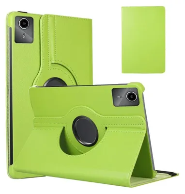 Produktbild von 360° drehbare Hülle für Lenovo Tab M11 TB330FU 10.95 (Grün)