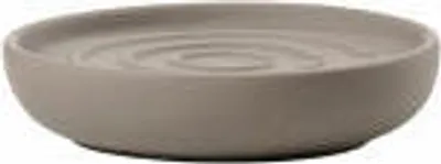 Produktbild von Zone Denmark Seifenschale Nova One, Seifenablage, Seifenhalter, Porzellan, Taupe, Ø 11 cm, 28096