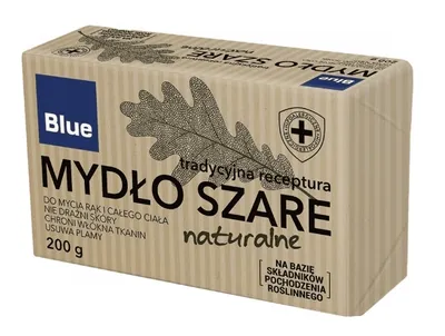 Zdjęcie produktu dla Blue, Naturalne szare mydło, 200g