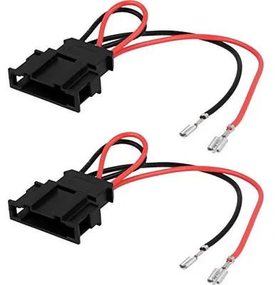 ISO-Adapterkabel AH-13 für Autoradio, 2er-Pack, Kunststoff