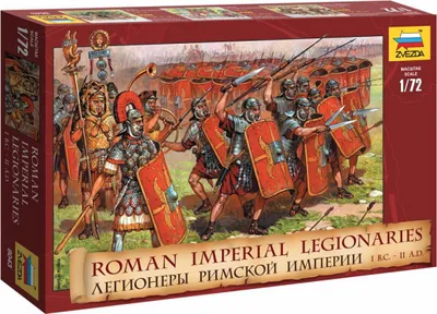 Produktbild von Wargames (AoB) Figuren 8043 – Römische kaiserliche Infanterie I v. Chr. – II n. Chr. (1:72)