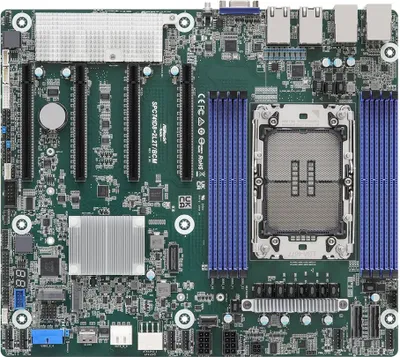 Produktbild von Asrock SPC741D8-2L2T/BCM, Intel, LGA 4677 (Socket E), Intel® Xeon®, LGA 4677 (Socket E), DDR5-SDRAM, 2 TB