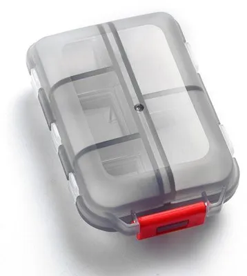Immagine prodotto di Valigia da viaggio in due pezzi, contenitore portatile con dispenser, piccola valigia da weekend per 7 giorni con 10 contenitori in diverse