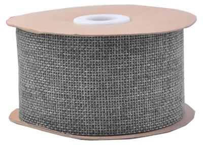 Obrázek produktu pro Jutová stuha, 10 metrů x 5 cm - Dekorativní stuha pro balení dárků a tvoření