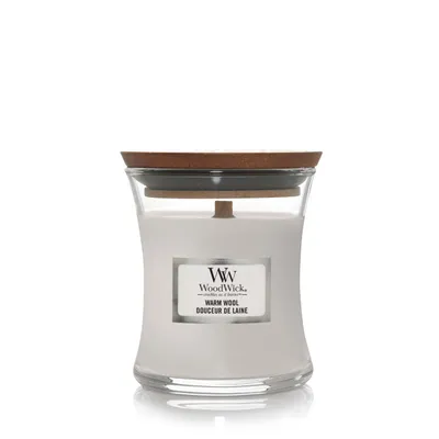 Produktbild von WoodWick Mini Hourglass Candles Duftkerze Warm Wool 85 g