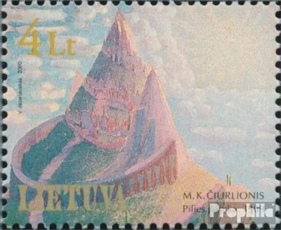 Produktbild von Briefmarken Litauen 2000 Mi 737 (kompl.Ausg.) postfrisch Ciurlionis