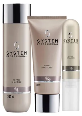 Produktbild von System Professional Repair Set – Shampoo, Conditioner & Emulsion