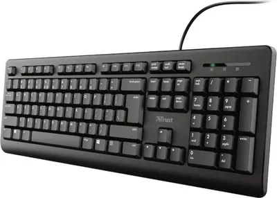 Obrázok produktu pre Klávesnica Trust 23880 Black English EEUU QWERTY