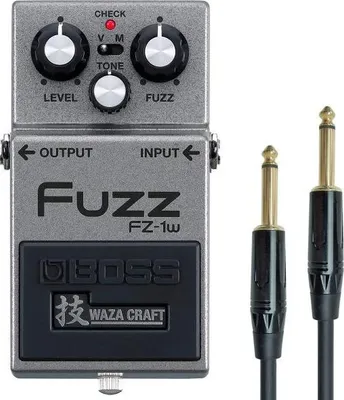Image de Boss FZ-1W Waza Fuzz effet avec câble
