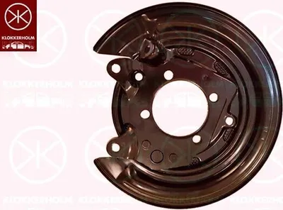 Produktbild von KLOKKERHOLM Spritzblech Bremsscheibe für TOYOTA COROLLA (ZZE12, NDE12, ZDE12) Hinten Links 8116877 Ankerblech