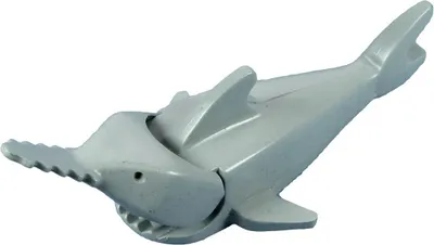 Produktbild von grau Sägefisch Hai  z.B. Zoo Bauernhof Tier Harry Potter Piraten Lego B01