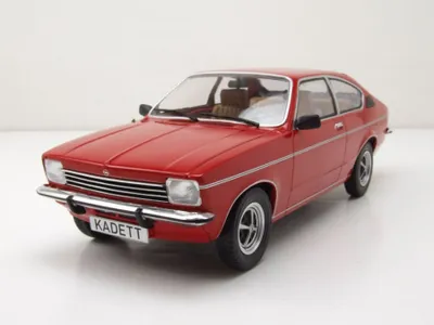 Produktbild von OPEL Kadett C Coupé 1975 rot, MOD18192, Maßstab1/18, MODELCAR