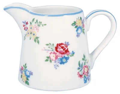 Produktbild von Greengate Elena Milchkännchen petit white 0,2l