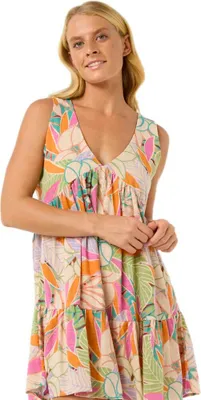 Immagine prodotto di Rip Curl Cala Vadella Cover Up Abito corto senza maniche Multicolore XS Donna Multicolore XS
