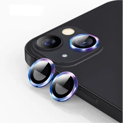 Immagine prodotto di Per Apple iPhone 15 / 15 Plus vetro protettivo lente della fotocamera vetro duro colorato