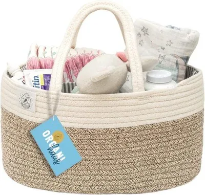 Immagine prodotto di Organizer per neonati, contenitore portatile per neonati, pieghevole - Borsa per neonati/Borsa per il cambio
