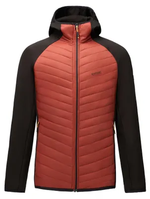 Productafbeelding van Regatta - "Andreson" hybride jas voor heren, model RG12247 (maat S) (Koperrood/Zwart)