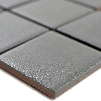 Produktbild von Keramik Mosaikfliesen Shalin Grau Rutschhemmung R10 Matt Q48