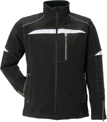 Produktbild von Planam DuraWork Softshelljacke schwarz/grau Gr. XXXL, 2950064