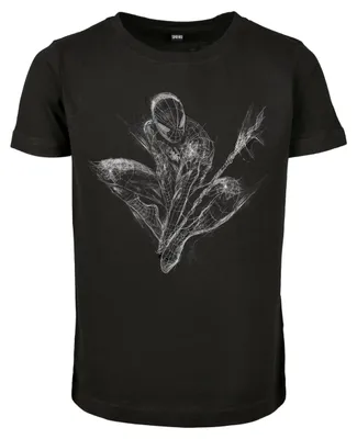 Obrázok produktu pre Mister Tee – detské tričko „Scratched“ TN3336 (140) (čierne)