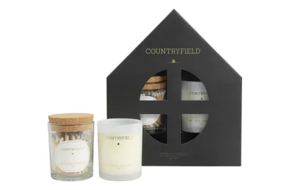 Produktbild von Countryfield Geschenkset (Duftkerze & Streichhölzer) Spa