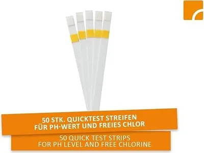 Produktbild von Steinbach | Dosierschwimmer Kit inkl. 50 Teststreifen | 12,5 cm Ø | Poolwasser sauber und kristallklar