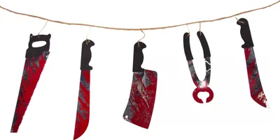 Obrázok produktu pre Krvavá girlanda - Halloween - 180 cm