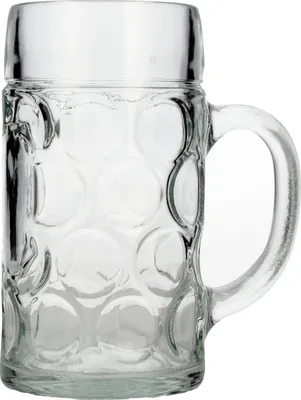 Image de Stölzle Lausitz ISAR / 6er Set Bierkrüge 1 Liter/Stabiler Bier Krug/Maßkrug aus Soda Lime Glas/Bierglas 1L Spülmaschinengeeignet 500 00 53 | EAN 9001518003423