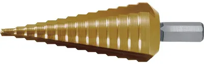 Image de Foret étagé Ruko, diamètre 4-30 mm, HSS-TiN, 3 tranchants - 101352T