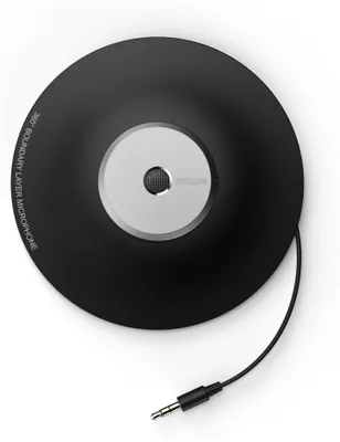 Produktbild von PHILIPS LFH9172 Meeting-Mikrofon für 360 Aufnahmen, 3.5 mm, Klinke, Kabellänge 2