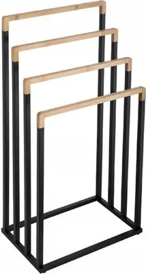 Obrázek produktu pro Držák na ručníky Držák na ručníky Držák na ručníky Bamboo 4 tyče 10836