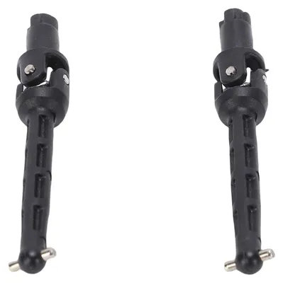 Immagine prodotto di 2 pezzi alberi di trasmissione di ricambio per SCY 18101 18103 1/18 RC Auto plastica anteriore universale