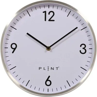 Zdjęcie produktu dla Retro zegar ścienny o średnicy 30 cm, ze szczotkowanej stali