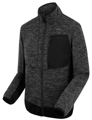 Produktbild von Regatta Strickfleecejacke Herren Baslinn, Größe:3XL, Farbe:Ash