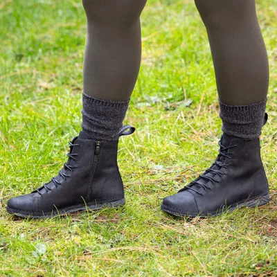 Image de El Naturalista Bottines pour Femme N909 PLEASANT BLACK/ ANGKOR Couleur Noir